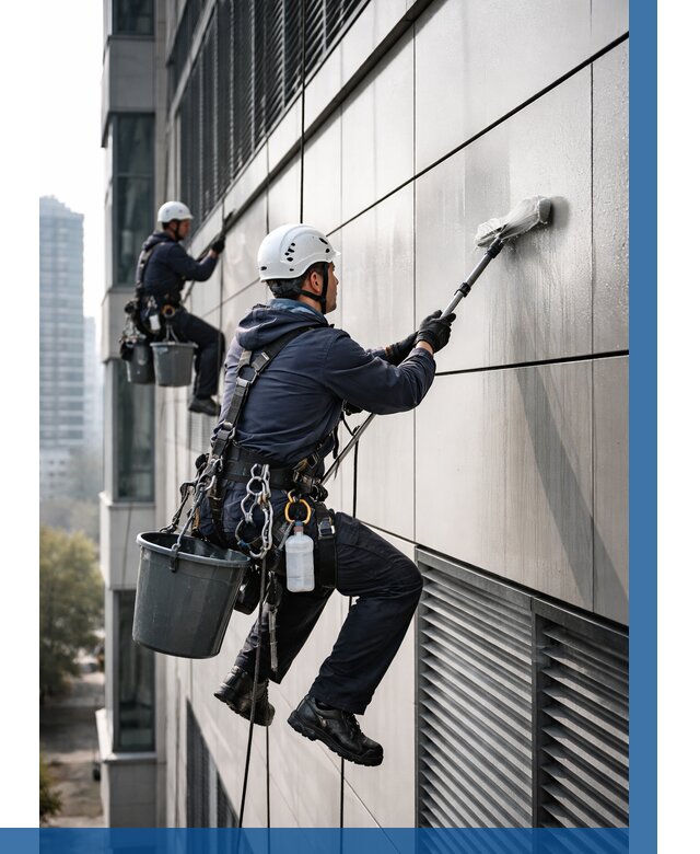 Мойка вентилируемого фасада в Калуге от 253 р. | ВЫСОТНИК-Клг