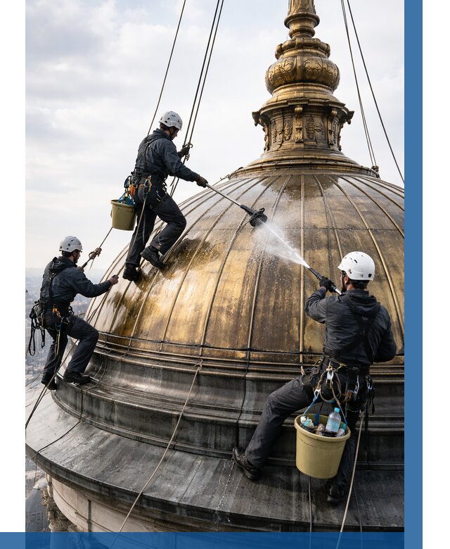 Мойка куполов и шпилей в Калуге от 8091 р. - заказать | ВЫСОТНИК-Клг