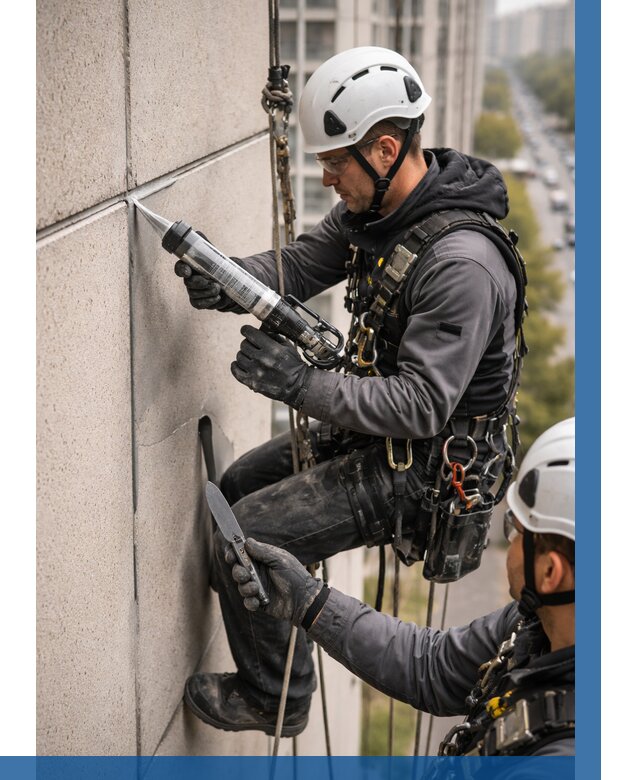 Первичная герметизация швов в Калуге от 607 р. | ВЫСОТНИК-Клг