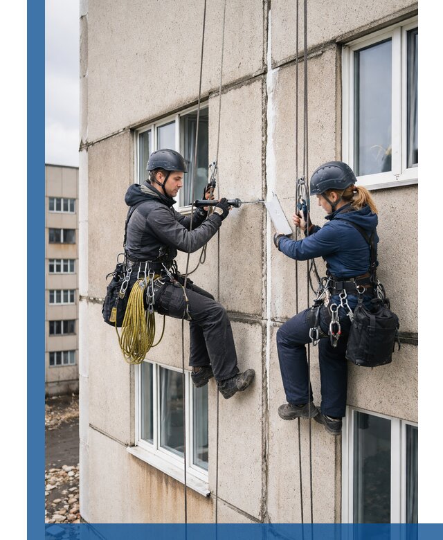 Герметизация межпанельных швов тёплым швом в Калуге