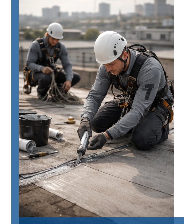 Аварийное и капитальное устранение протечек кровли в Калуге