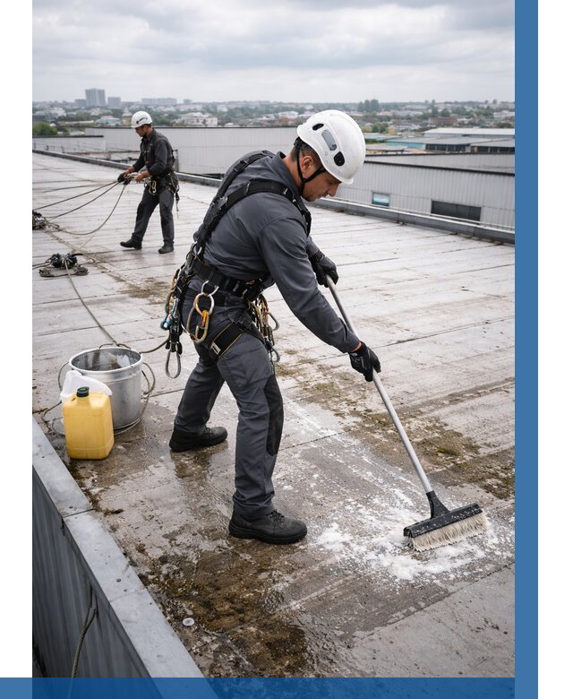 Очистка крыши по графику в Калуге от 7586 р. | ВЫСОТНИК-Клг