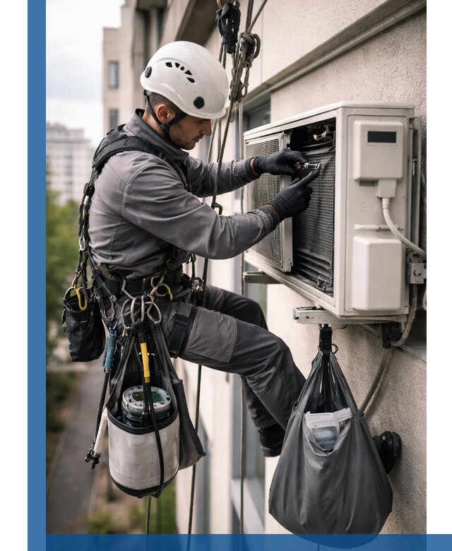 Обслуживание внешнего блока кондиционера в Калуге профессионально