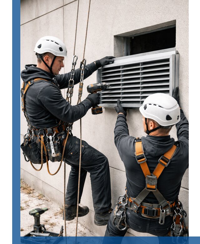 Монтаж вентиляционных решеток в Калуге профессиональный сервис