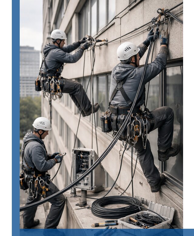 Прокладка оптоволоконного кабеля в Калуге под ключ с тестированием