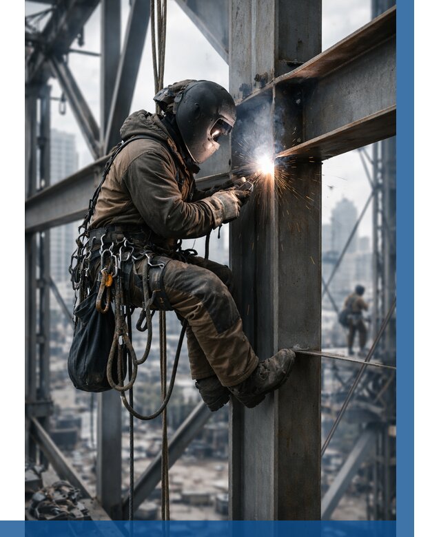 Высотные сварочные работы в Калуге от 3540 р. | ВЫСОТНИК-Клг