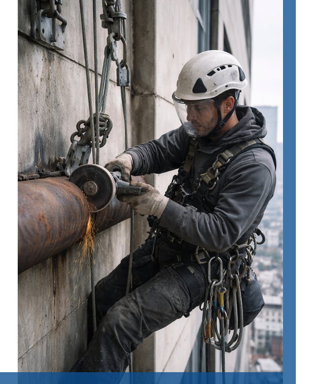 Резка металла на высоте в Калуге по цене от 4551 р. | ВЫСОТНИК-Клг