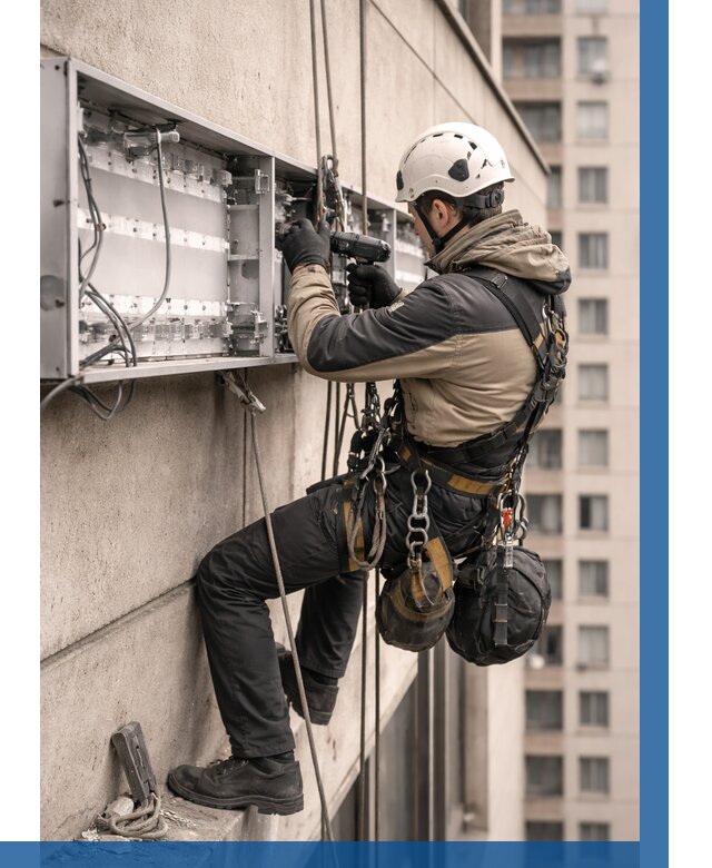 Ремонт вывески на высоте в Калуге от 4551 р. | ВЫСОТНИК-Клг