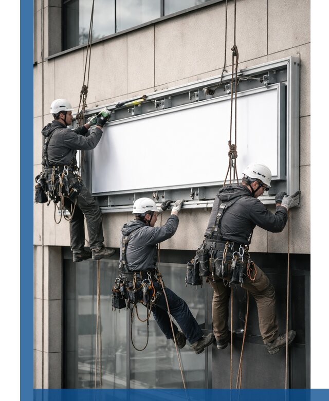 Профессиональный монтаж светового короба под ключ в Калуге