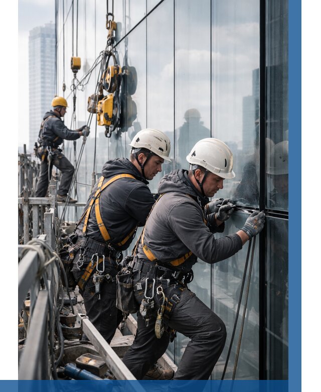 Структурное остекление фасадов в Калуге от 9608 р. | ВЫСОТНИК-Клг