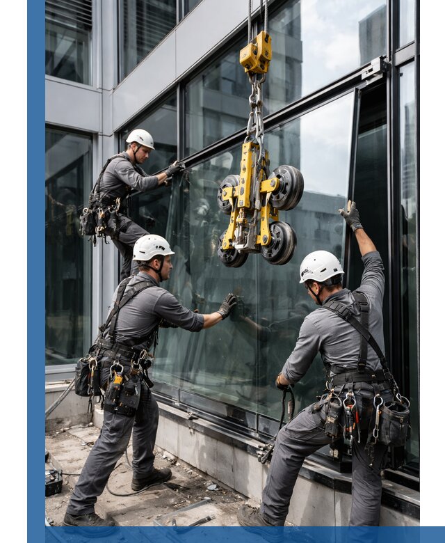 Структурное остекление фасадов в Калуге монтаж и обслуживание