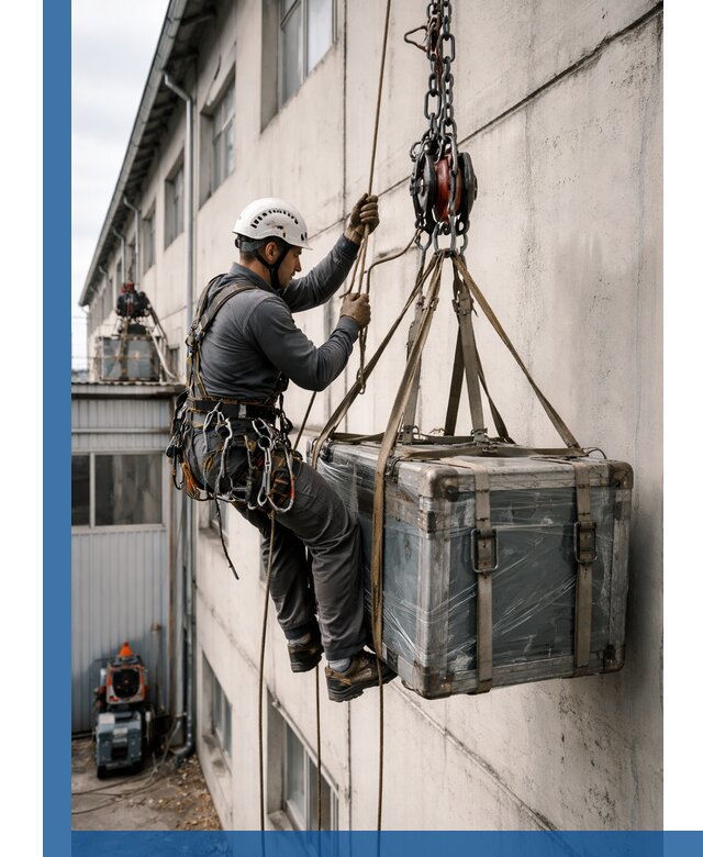 Подъем грузов на высоту в Калуге для промышленных объектов