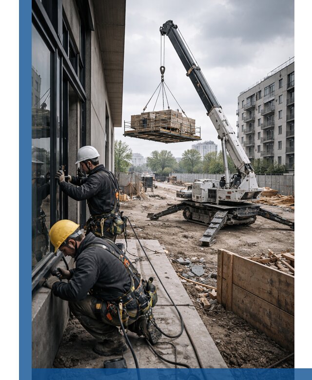 Аренда крана Пионер в Калуге для строительных работ