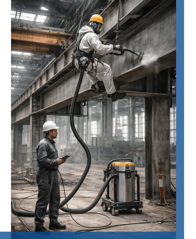 Обеспыливание конструкций в цехе в Калуге от 4248 р. | ВЫСОТНИК-Клг