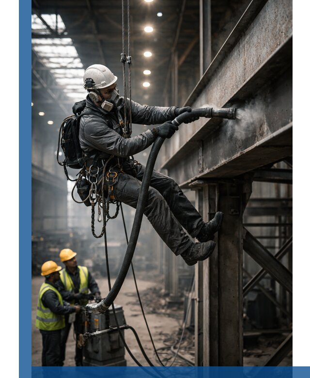 Обеспыливание конструкций в цехах промышленного производства в Калуге