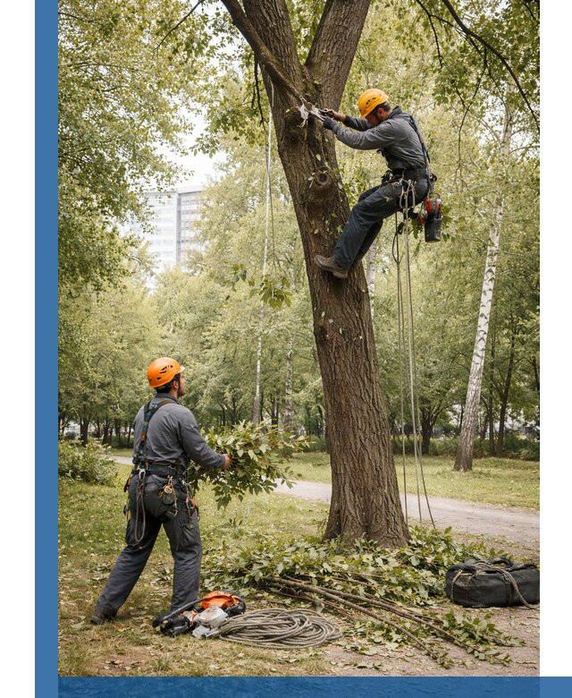 Санитарная обрезка деревьев в Калуге, профессионально и безопасно