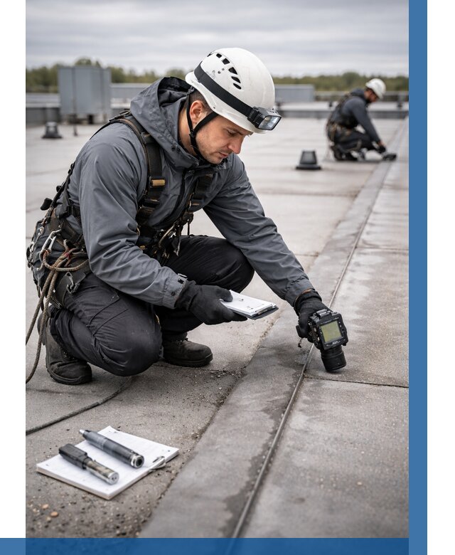 Обследование кровли на протечки в Калуге от 4551 р. | ВЫСОТНИК-Клг